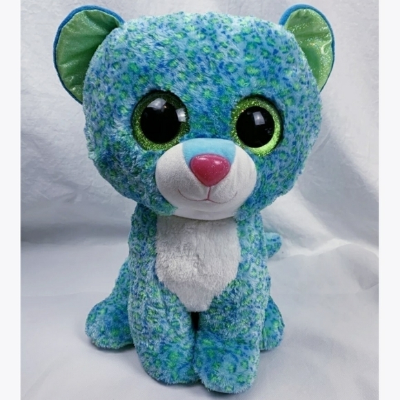 TY Beanie Boo Cougar Leopard Plush Stuffed Animal - Picture 1 of 8